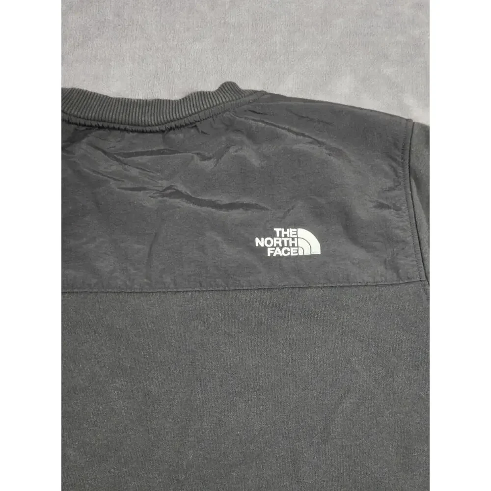 The North Face Men’s Size L Black Crew Neck Pullover Sweatshirt C2